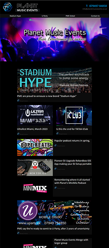 Planet Music Events